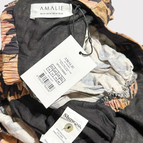 AMALIE THE LABEL x SHOWPO Emerita Playsuit, Kora Print, 10 (US) - Picture 8 of 8